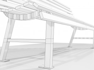 Metal Bench Modelo 3D