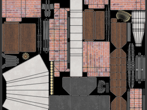 Fireplace 3D Model
