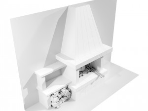 Fireplace 3D Model