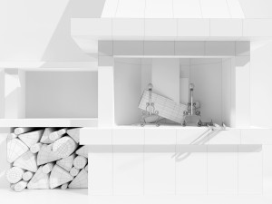 Fireplace 3D Model