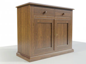 Classic Low Cabinet 3D Model