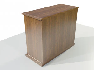 Classic Low Cabinet 3D Model