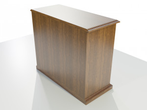 Classic Low Cabinet Model 3D