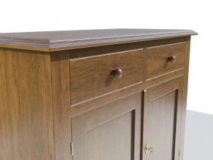 Classic Low Cabinet 3D Model