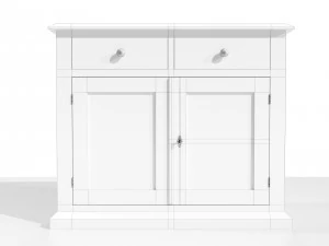 Classic Low Cabinet 3D Model