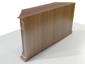 Classic Low Cabinet 3Dモデル