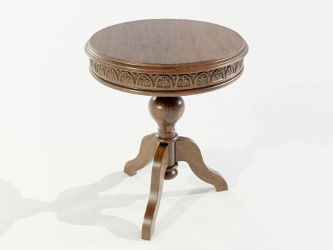 Classic Side Table 3D Модель