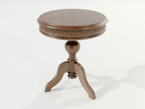 Classic Side Table 3D Модель