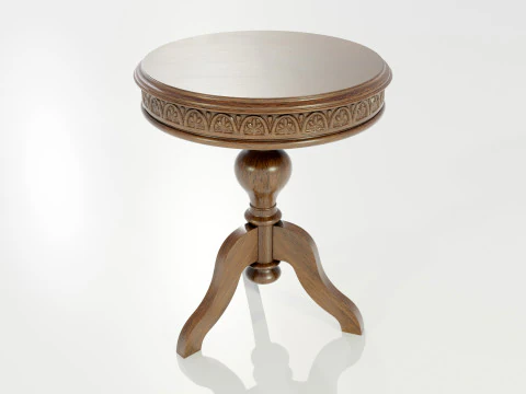 Classic Side Table 3D Model