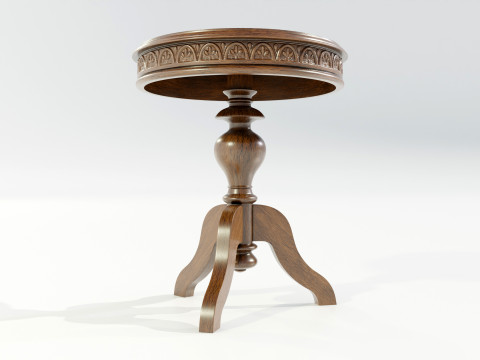 Classic Side Table 3D Модель