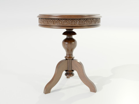 Classic Side Table 3D Модель