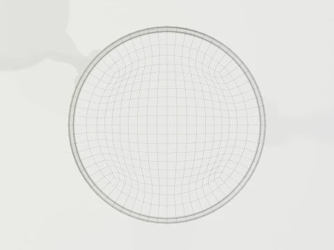 Classic Side Table 3D Model