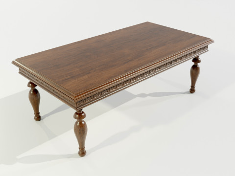 Classic Side Table 3D-Modell