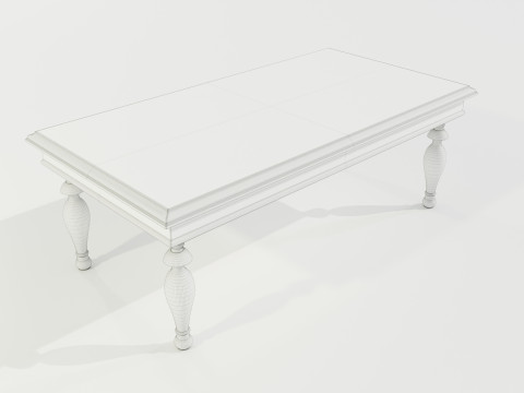 Classic Side Table 3D-Modell