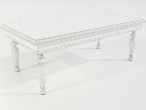 Classic Side Table 3D Model