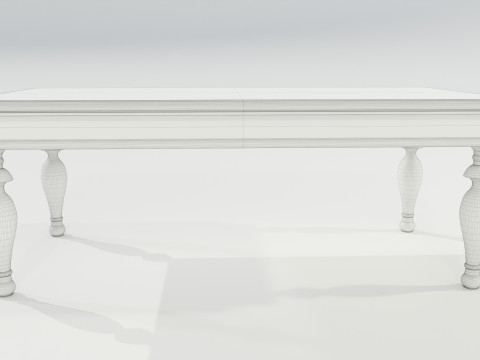 Classic Side Table 3D-Modell