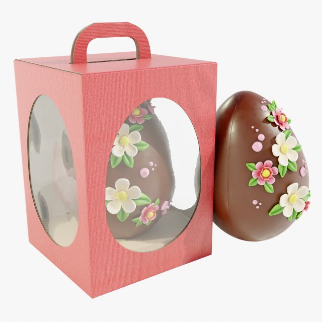 Decorated Easter Egg Modelo 3D .c4d .max .obj .3ds .fbx .stl .blend 