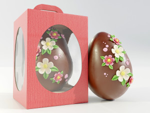 Decorated Easter Egg Modelo 3D