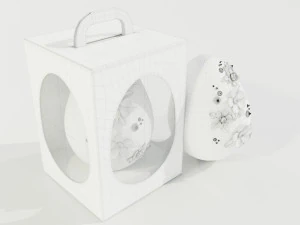 Прикрашене пасхальне яйце 3D Модель