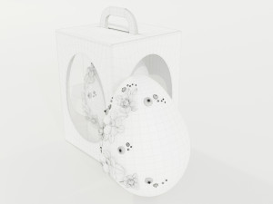 Decorated Easter Egg Modelo 3D