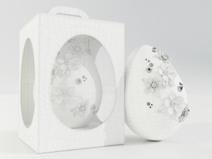 Decorated Easter Egg Modelo 3D