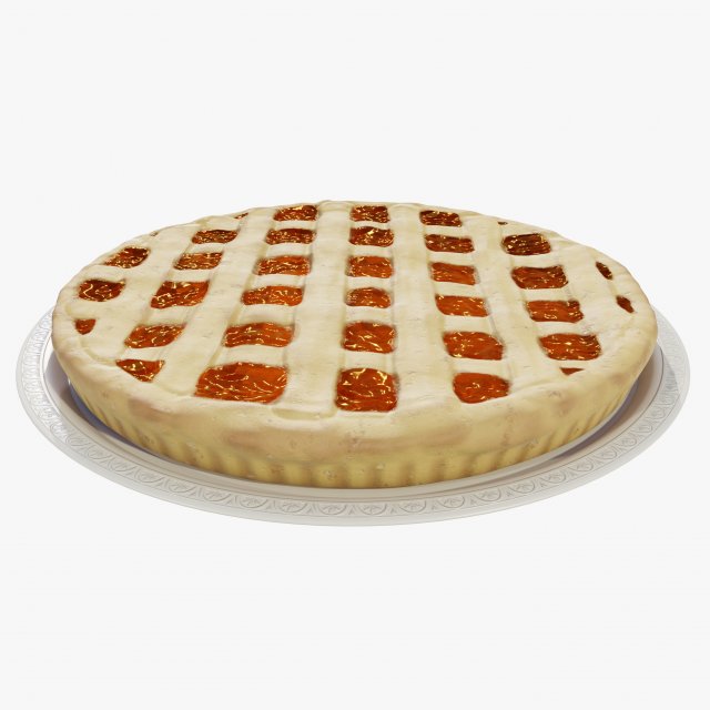 Jam Tart Modèle 3D .c4d .max .obj .3ds .fbx .stl .blend 