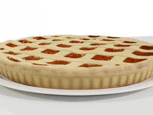 Jam Tart 3D Model