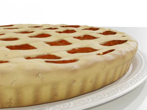Jam Tart 3D Model