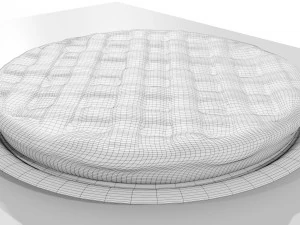 Jam Tart 3D Model