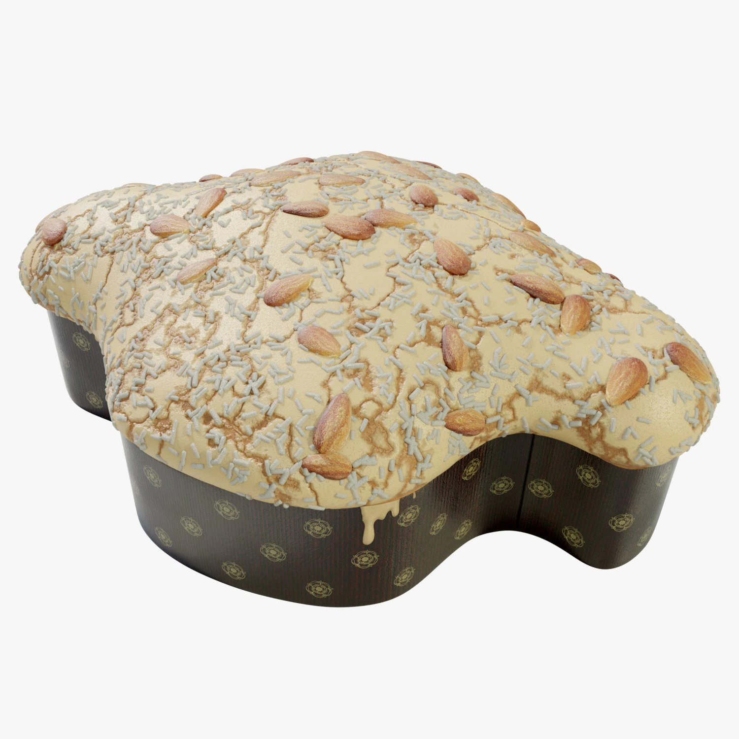Colomba di Pasqua Modello 3D .c4d .max .obj .3ds .fbx .stl .blend 