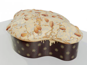 Colomba di Pasqua Modello 3D