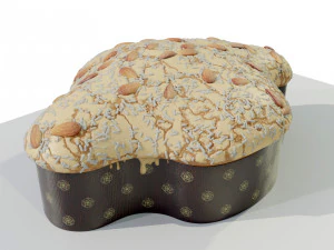 Colomba di Pasqua Modello 3D