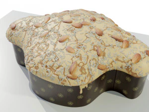 Colomba di Pasqua Modello 3D