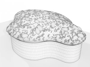 Colomba di Pasqua Modello 3D