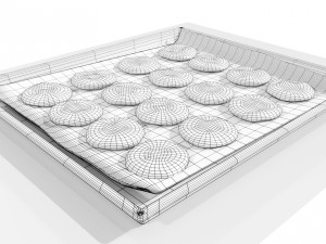 Tray with Cookies 3Dモデル