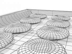 Tray with Cookies 3Dモデル
