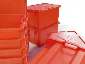 Plastic Crates 3D 모델
