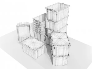 Peti Plastik Model 3D