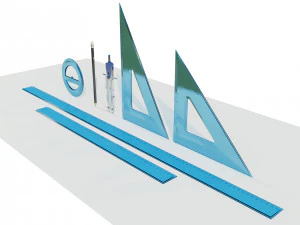 Technical Drawing Tools 3D Model