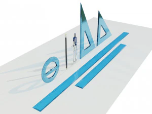 Technical Drawing Tools 3D Model