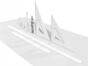 Technical Drawing Tools 3D Model