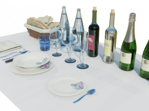 Tableware 3D 모델