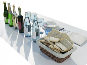 Tableware 3D 모델