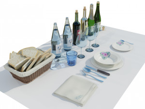 Tableware 3D 모델