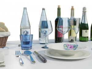 Tableware 3D 모델