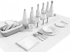 Tableware 3D 모델