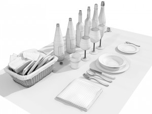Tableware 3D 모델