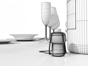 Tableware 3D 모델