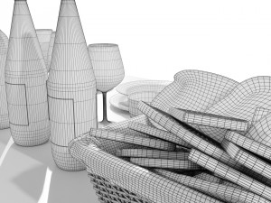 Tableware 3D 모델