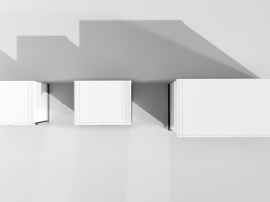 Dresser and Nightstands 3D Model